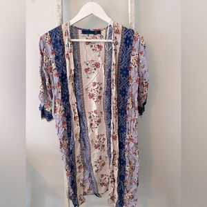 Kimono-style cardigan